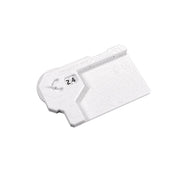 Gamegenic STAR WARS : UNLIMITED DAMAGE PAD - White - White plastic Star Wars-themed damage pad with a rotating number dial and textured grip area.