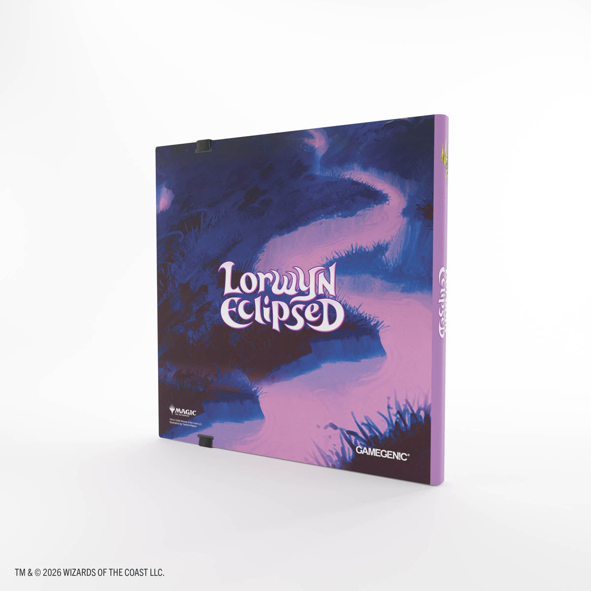 Gamegenic Casual Album 24-Pocket: Lorwyn Eclipsed - Lorwyn Eclipsed - Purple and blue game card album with "Lorwyn Eclipsed" text and fantasy landscape design.