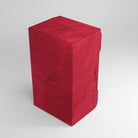 Gamegenic Stronghold 200+ XL Deck Box - Red - Red Gamegenic Stronghold 200+ XL Deck Box with textured finish and secure lid closure.