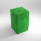 Gamegenic Watchtower 100+ XL Deck Box - Green - Green Gamegenic Watchtower 100+ XL Deck Box with textured finish and compact rectangular shape.