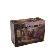 Gloomhaven, 2nd Edition - Gloomhaven 2nd Edition board game box with fantasy artwork of adventurers in a medieval city scene.