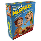 Don’t Drop the Meatballs (Refresh) - Colorful cardboard game box featuring animated children playing with spaghetti and meatballs, with bold yellow and white.
