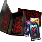 Night Hunters: Shadow Oracle Deck (PREORDER) - Shadow Oracle cards with vivid fantasy illustrations.