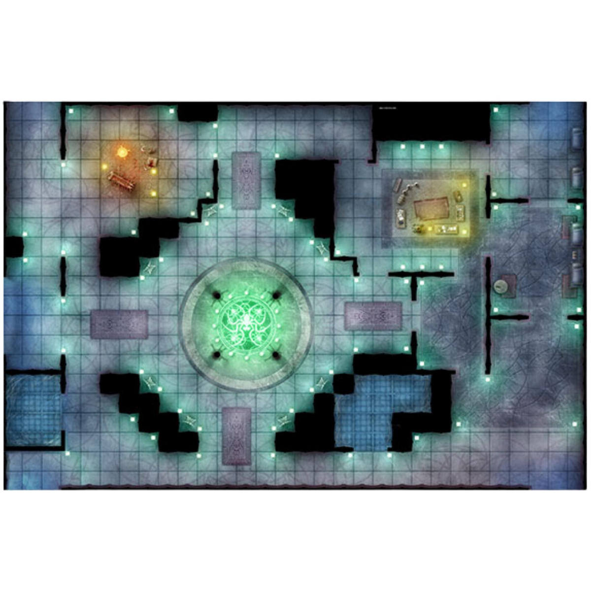 Gale Force Nine RPG Mat: Drow Sanctum (PREORDER)