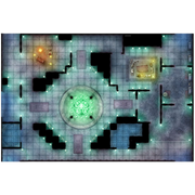 Gale Force Nine RPG Mat: Drow Sanctum (PREORDER)