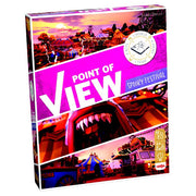 Point of View: Spooky Festival - Point of View Spooky Festival board game box with vibrant purple and orange hues, featuring spooky festival scenes and.
