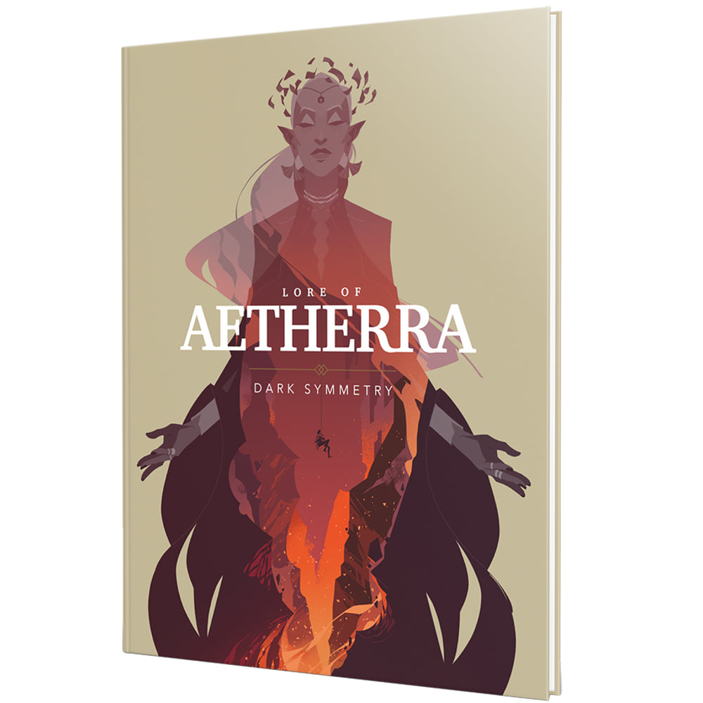 Lore of Aetherra: Dark Symmetry Campaign Setting (5e) - Dark Symmetry" in white text.