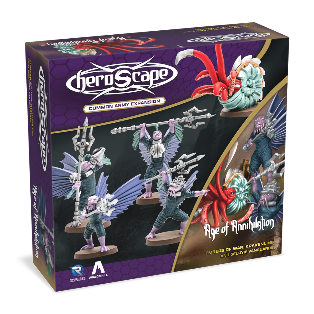 Heroscape : Krakenling and Gelryie Vanguards Army Expansion