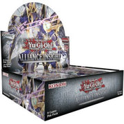 Yu-Gi-Oh! Alliance Insight Core Booster Box - Yu-Gi-Oh! Alliance Insight Core Booster Box with dark, metallic-themed artwork and character illustration, showing purple.