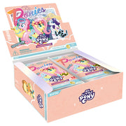 My Little Pony Trading Card Game: Friendship Eternal Fun Moments Edition Booster Display (PREORDER) - Pink My Little Pony Trading Card Game booster display box with colorful ponies and pastel-themed packaging.