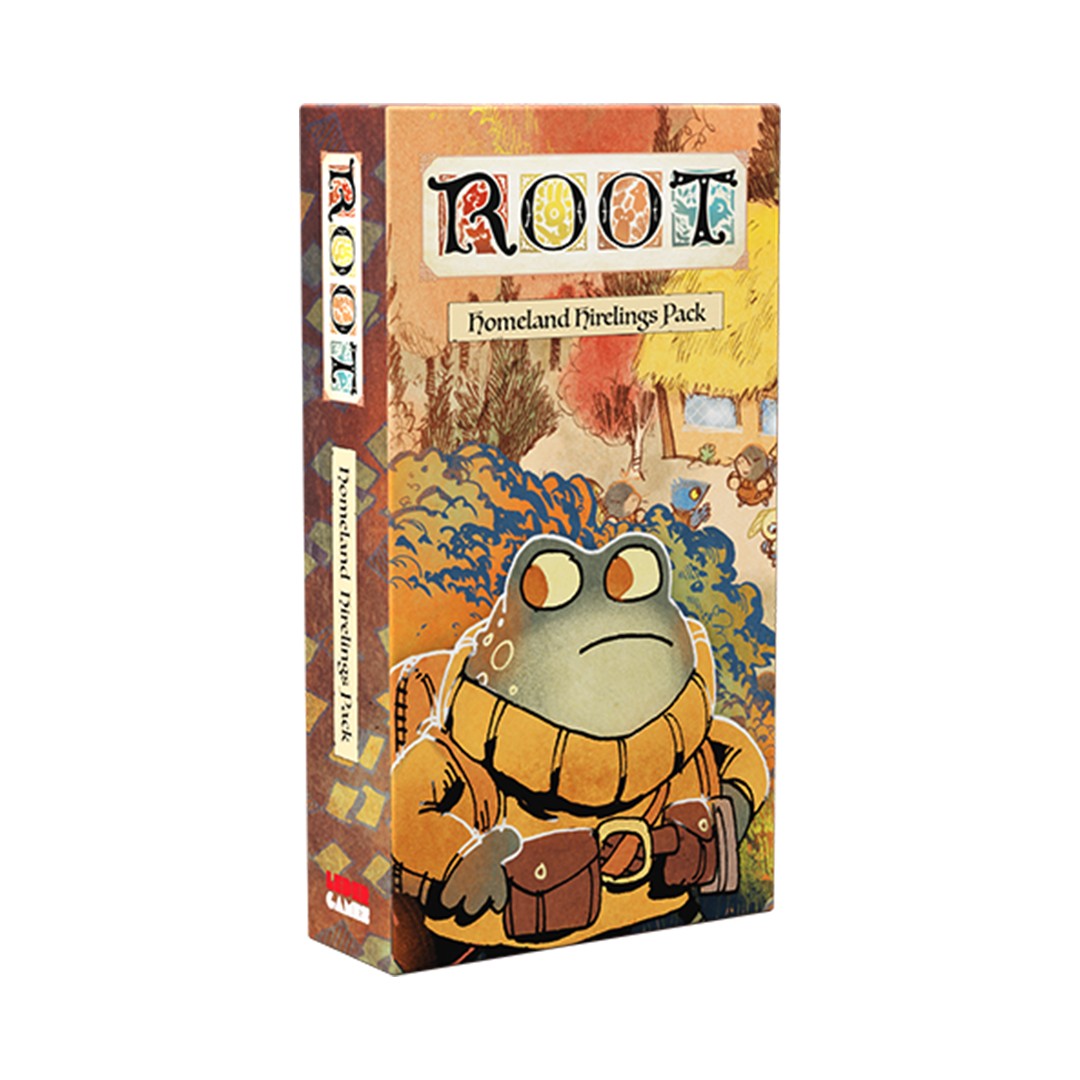 Root: Homeland Hirelings Pack (PREORDER) - Homeland Hirelings Pack expansion artwork.