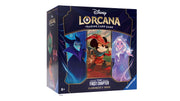 Lorcana Trading Card Game: The First Chapter Illumineer's Trove - Disney Lorcana trading card game box with vibrant character illustrations and gold foil accents.