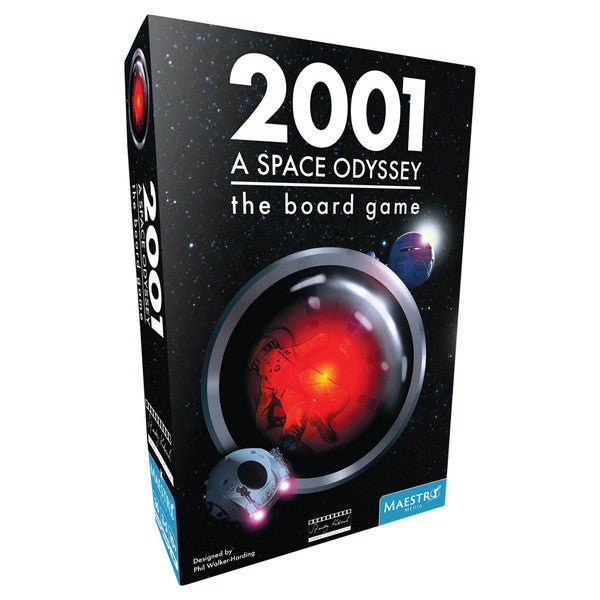 2001: A Space Odyssey: The Board Game (PREORDER) - A Space Odyssey the board game" in white text.