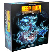 Deep Rock Galactic: Shockwyrm Expansion (PREORDER) - Deep Rock Galactic Shockwyrm Expansion box with glowing blue electric worm on dark sci-fi background.
