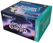 Magic: The Gathering - Lorwyn Eclipsed Draft Night Box - The Gathering Lorwyn Eclipsed Draft Night Box with dark fantasy artwork featuring mystical creatures and a glowing.