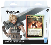 Magic: The Gathering - Final Fantasy Collector Commander Deck: Limit Break - The Gathering Final Fantasy Collector Commander Deck box featuring Cloud Strife artwork with a visible gold-bordered trading