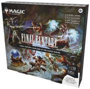 Magic: The Gathering - Final Fantasy Scene Box - Garland at the Chaos Shrine - The Gathering Final Fantasy Scene Box featuring Garland at the Chaos Shrine, colorful fantasy battle artwork on a.