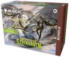 Magic: The Gathering - Secrets of Strixhaven Bundle (PREORDER) - The Gathering Secrets of Strixhaven Bundle box with vibrant fantasy artwork, green and yellow accents, and "Bundle" label on