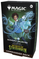 Magic: The Gathering - Secrets of Strixhaven Commander Deck - Quandrix Unlimited (PREORDER) - The Gathering Quandrix Unlimited Secrets of Strixhaven Commander Deck.