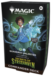 Magic: The Gathering - Secrets of Strixhaven Commander Deck - Quandrix Unlimited (PREORDER) - The Gathering Quandrix Unlimited Secrets of Strixhaven Commander Deck.