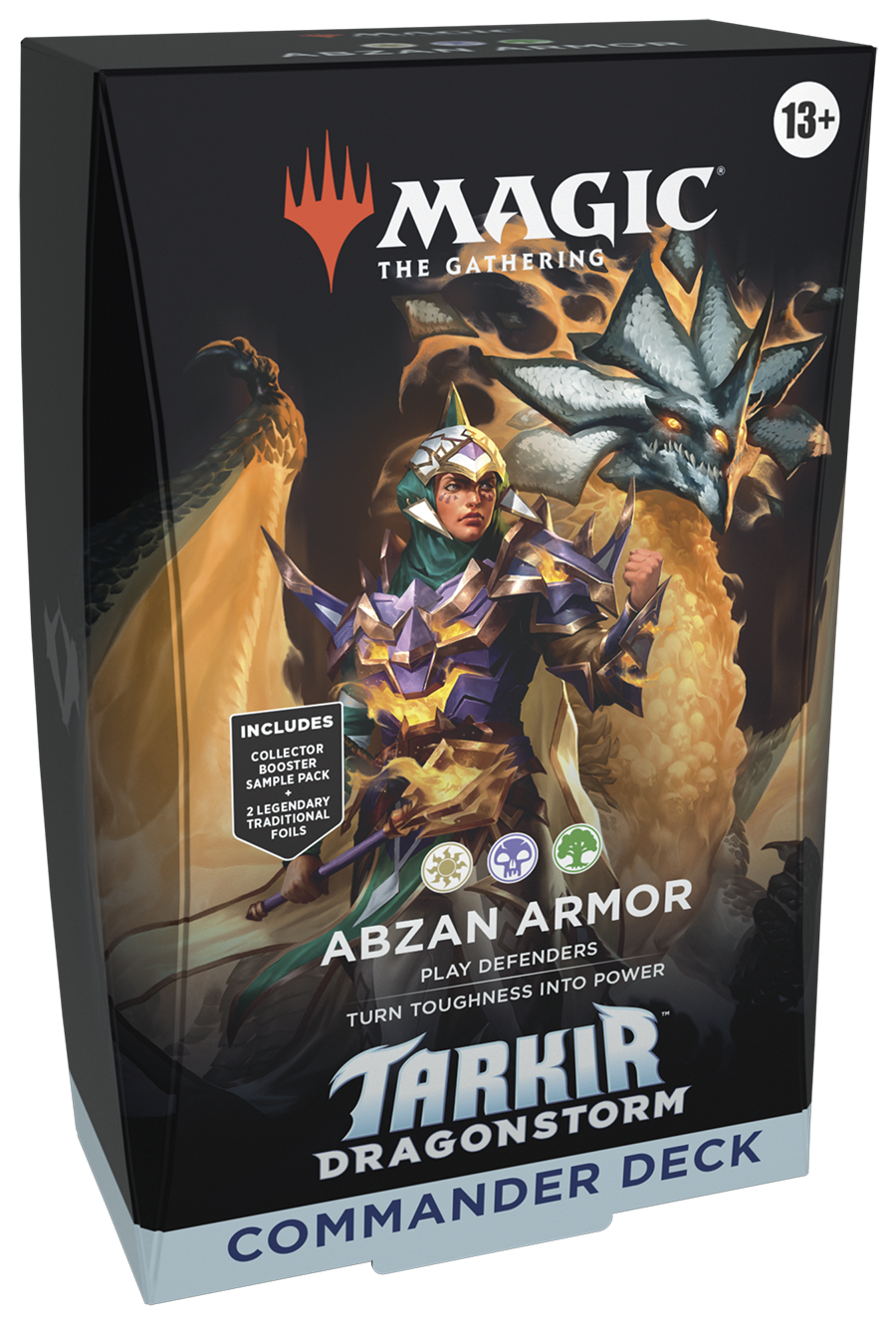 Magic The Gathering Tarkir Dragonstorm Abzan Armor Commander Dec magic-the-gathering-tarkir-dragonstorm-abzan-armor-commander-dec