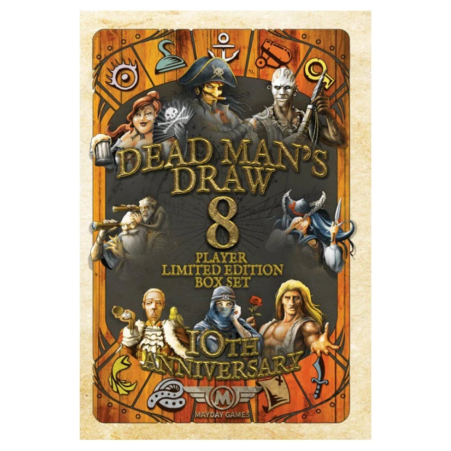 Dead Man's Draw: 10th Anniversary Edition 4-Player Box Set (Fits 2 4-Player Sets)