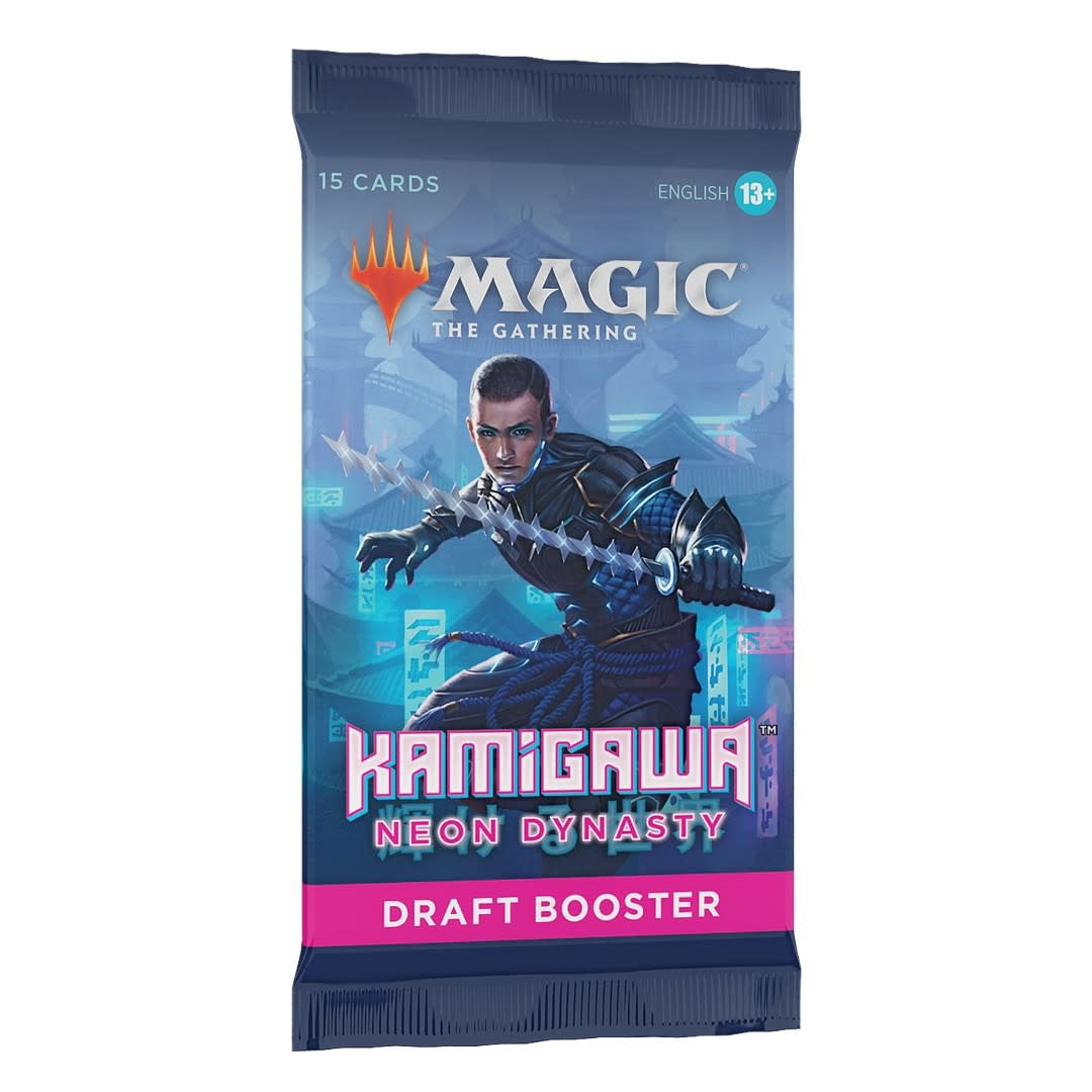 Magic The Gathering Kamigawa Neon Dynasty Draft Booster Pack