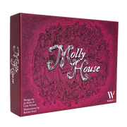 Molly House (PREORDER) - Dark pink rectangular board game box with intricate floral and character illustrations and ornate white "Molly House" title.