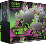 Pokémon TCG - Scarlet & Violet 6.5 Shrouded Fable - Elite Trainer Box - Black and neon green Pokémon TCG Scarlet & Violet Shrouded Fable Elite Trainer Box with ghost-type Pokémon artwork and.