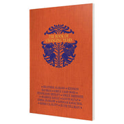 TimeWatch: The Book of Changing Years (PREORDER) - Orange hardcover book titled "The Book of Changing Years" with a blue intricate circular design on the cover.