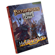 Pathfinder 2E: Hellbreakers Adventure Path (PREORDER) - Hardcover Pathfinder Hellbreakers Adventure Path book with fantasy characters battling on cover art.