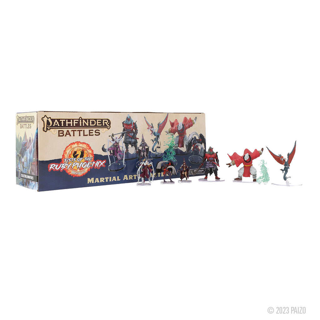 Pathfinder Battles: Fists of the Ruby Phoenix : Martial Arts Masters Set