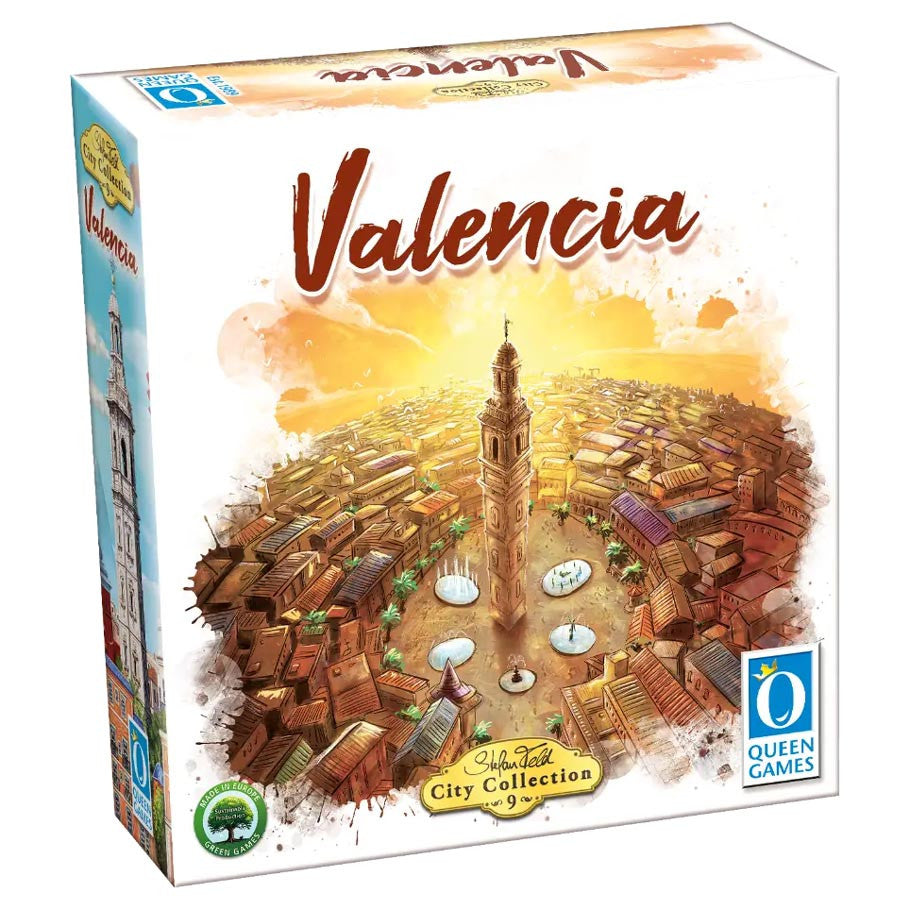 Valencia Special Edition (PREORDER) - Valencia Special Edition board game box with detailed cityscape artwork featuring a central tower and warm sunset tones.