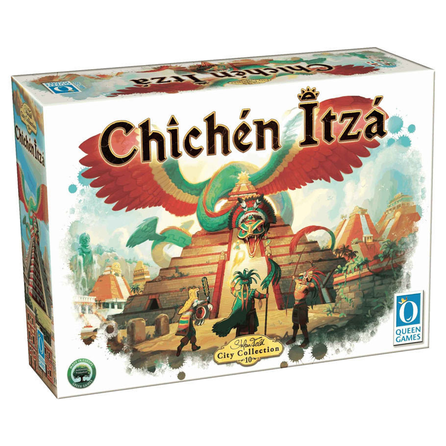 Chichen Itza Special Edition (PREORDER) - Chichén Itzá strategy board game box featuring colorful Mayan temple artwork and characters on front panel.