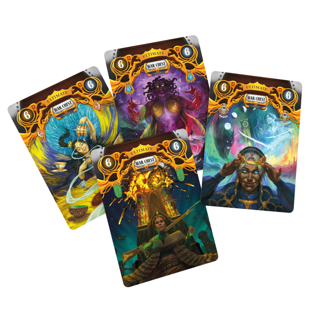 Queen by Midnight: Quarter Past - Quarter Past card game.