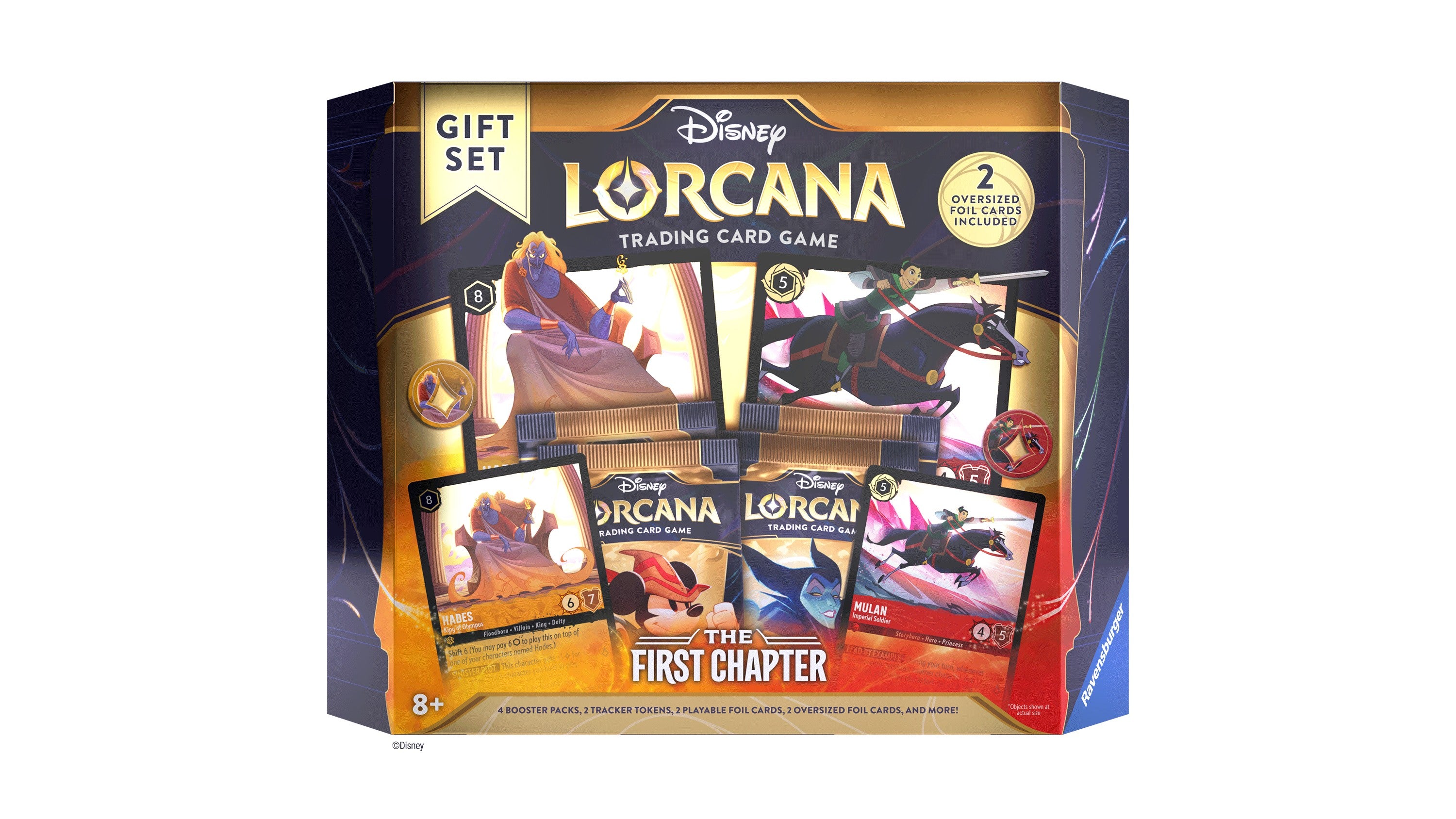 Lorcana Trading Card Game: The First Chapter Card Sleeves Pack - Capta –  Riftgate