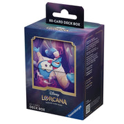 Lorcana TCG: Ursula's Return Deck Box - Genie - Purple and blue Lorcana TCG deck box featuring a smiling genie character, designed to hold 80 cards.