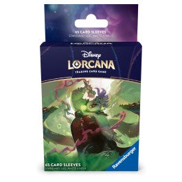 Lorcana TCG: Archazia's Island Card Sleeves - Ursula - Pack of Lorcana TCG card sleeves featuring Ursula with green, purple, and dark shading design.