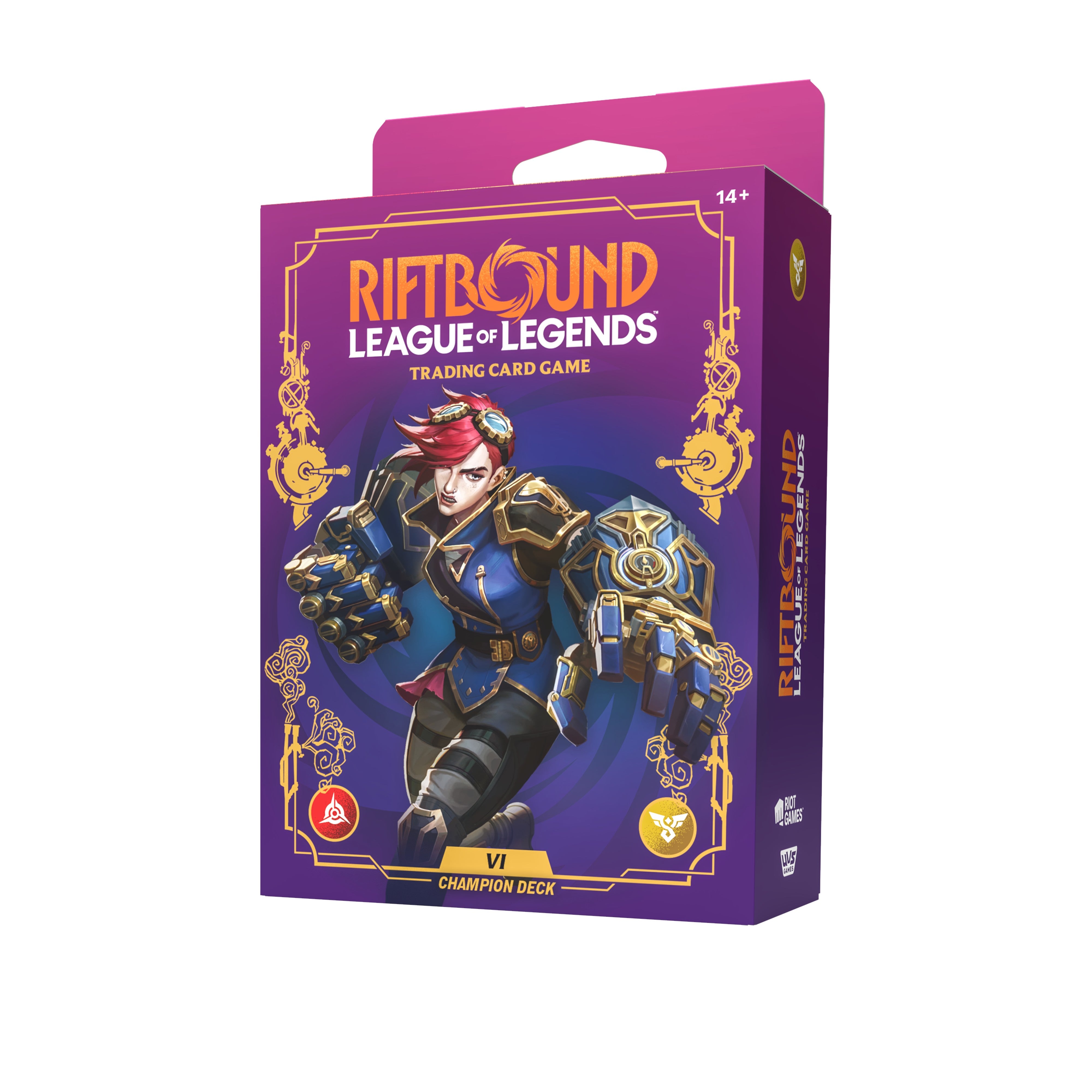 Riftbound League of Legends TCG Unleashed Vi Champion Deck