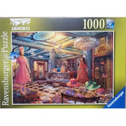 Abandoned Places: Deserted Department Store 1000 Piece Puzzle - Abandoned department store puzzle box featuring dimly lit interior with old mannequins and vintage decor, 1000 pieces.