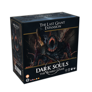 Dark Souls: Last Giant Expansion - Dark Souls Last Giant Expansion board game box with dark fantasy artwork of a fiery armored giant.