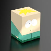 Squaroes: 100+ Deckbox - South Park - Butters - Square deck box shaped like a cartoon character with yellow hair, pale face, and green outfit.