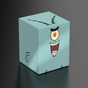 Squaroes - Boulder 100+ - SpongeBob SquarePants - Plankton - Light blue rectangular deck box featuring Plankton's eye, mouth, and antenna details from SpongeBob SquarePants.