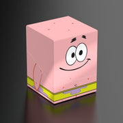 Squaroes - Boulder 100+ - SpongeBob SquarePants - Patrick - Pink cube-shaped deck box featuring Patrick Star's face and yellow-green shorts design.