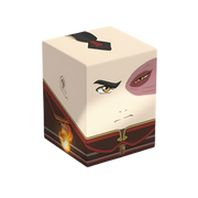 Squaroes 100+ Boulder: Avatar The Last Airbender - Zuko - Square cream card deck box featuring stylized illustration of Zuko from Avatar The Last Airbender with scar and flame design