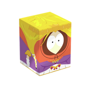 Squaroes: 100+ Deckbox - South Park - Princess Kenny - Yellow and purple rectangular deck box featuring South Park character Princess Kenny with cartoon face and hood design.