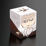 Squaroes 100+ Boulder: Avatar The Last Airbender - Avatar Roku - White rectangular deck box featuring a detailed illustration of Avatar Roku with white hair and beard.