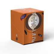 Squaroes 100+ Boulder - South Park: Halloween - Stitched Kenny (PREORDER) - Orange rectangular deck box with stitched Kenny design from South Park Halloween series, featuring black and white accents.