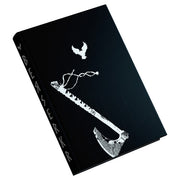 Berserkr: Core Rulebook Limited Edition (PREORDER) - Black hardcover book with white Viking axe and raven graphics, bold "Berserkr" title on spine.