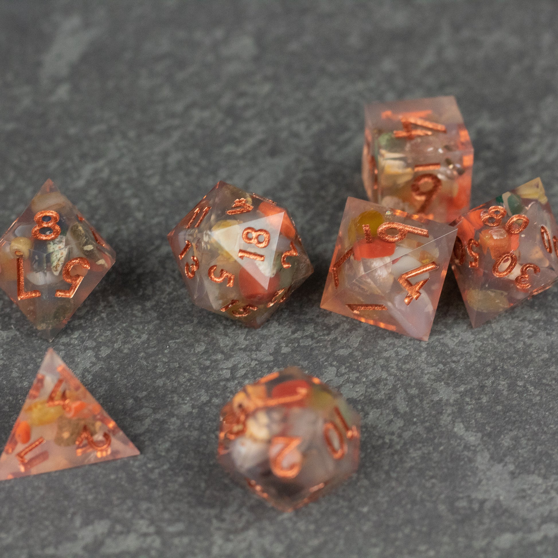 Stone Golem Dice Set 1